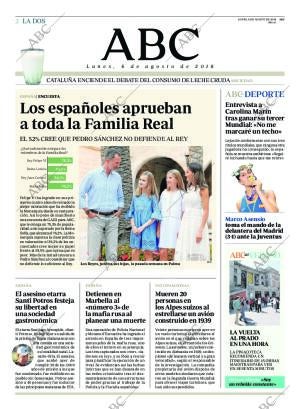 ABC MADRID 06-08-2018 página 2