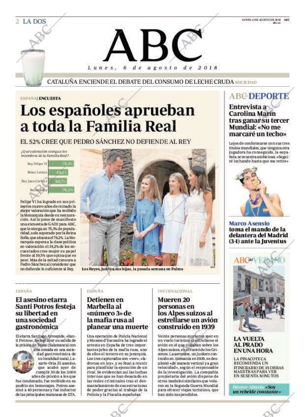 ABC MADRID 06-08-2018 página 2