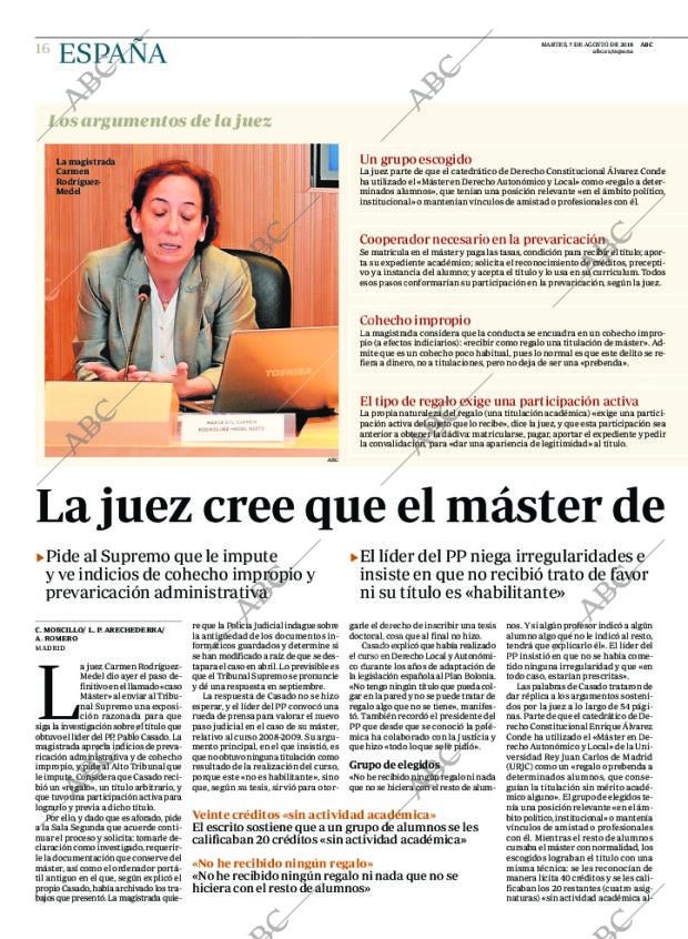 ABC MADRID 07-08-2018 página 16