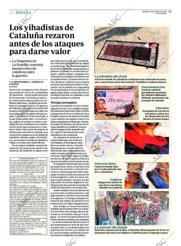 ABC MADRID 07-08-2018 página 22