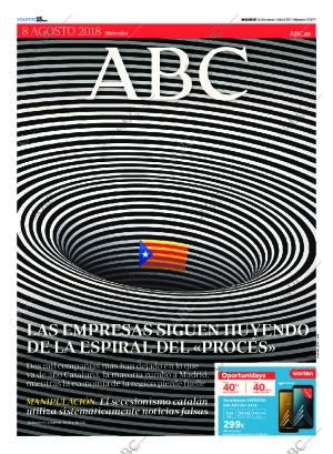 ABC MADRID 08-08-2018 página 1