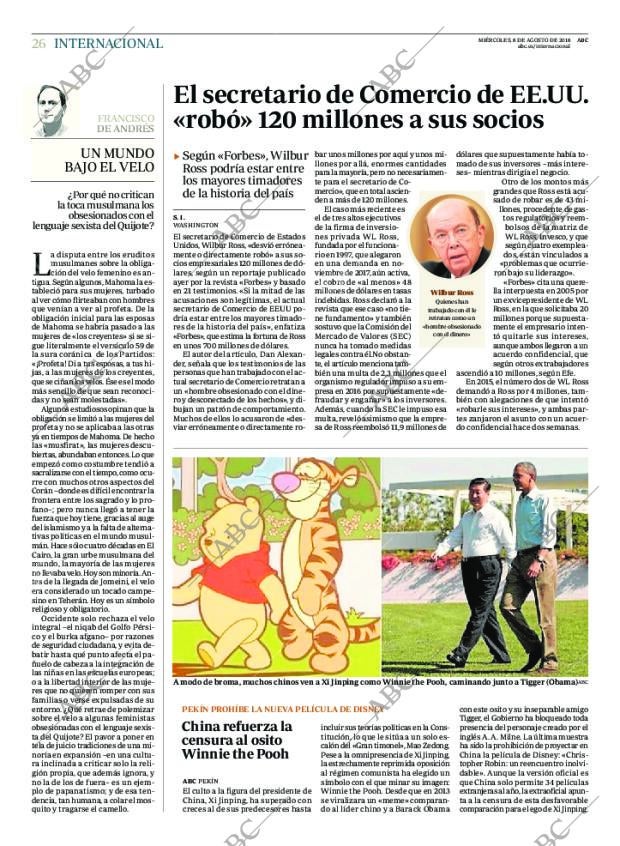 ABC MADRID 08-08-2018 página 26