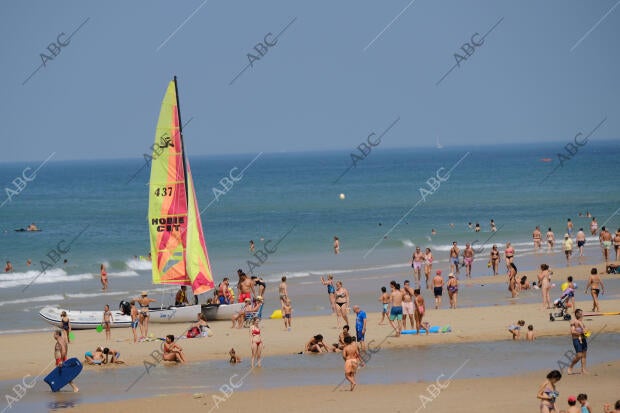 Playa de la ballena en costa Ballena