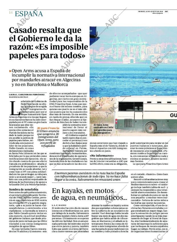 ABC MADRID 10-08-2018 página 14