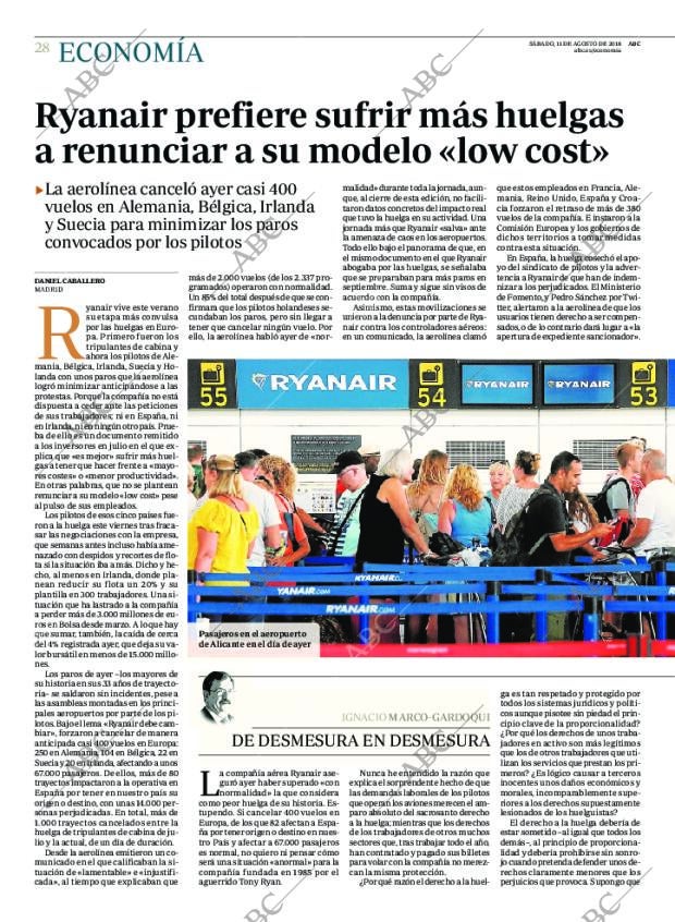 ABC MADRID 11-08-2018 página 28