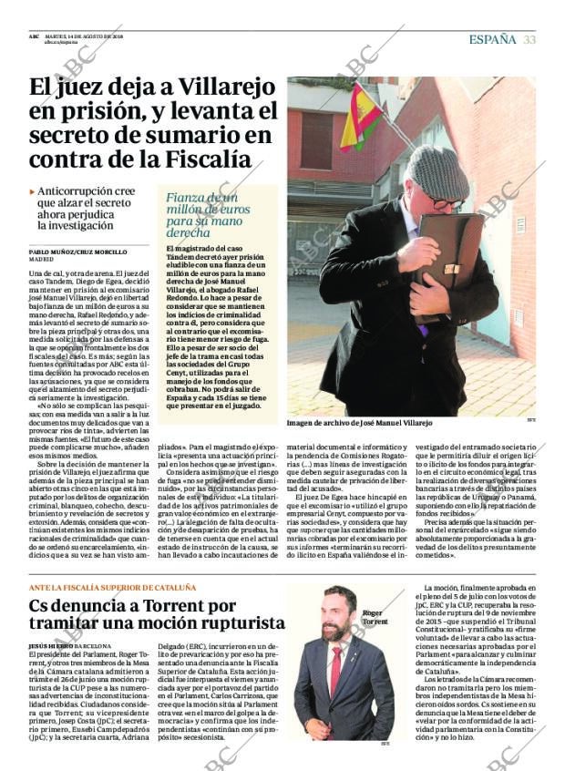 ABC CORDOBA 14-08-2018 página 33