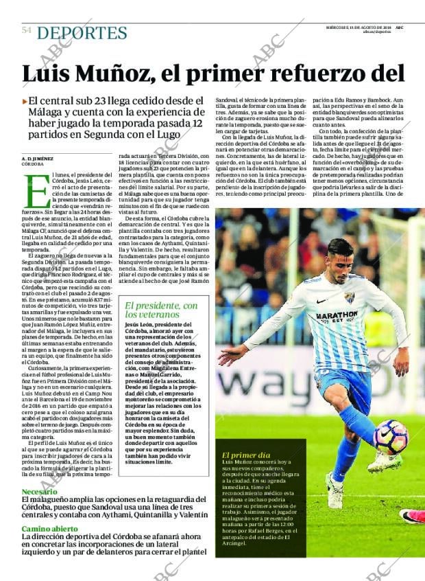 ABC CORDOBA 15-08-2018 página 54