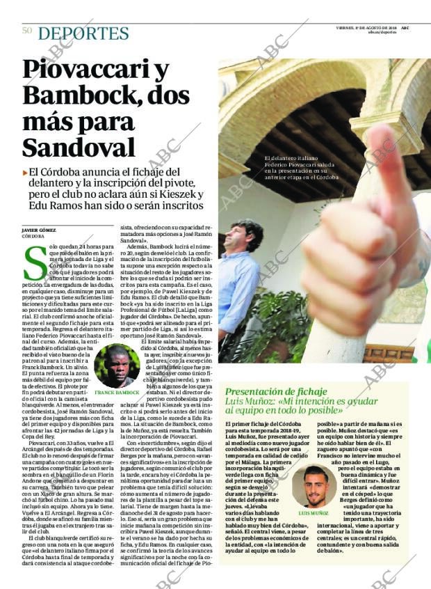 ABC CORDOBA 17-08-2018 página 70