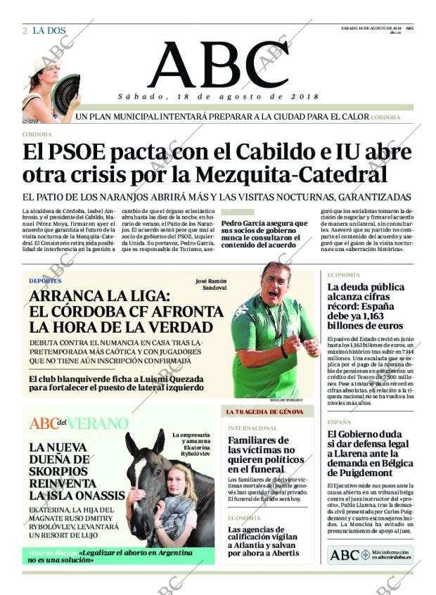 ABC CORDOBA 18-08-2018 página 2