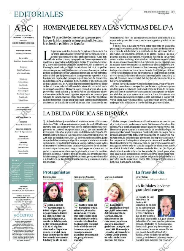 ABC CORDOBA 18-08-2018 página 4