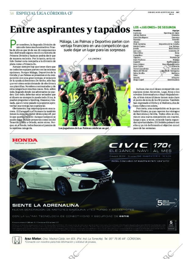 ABC CORDOBA 18-08-2018 página 58