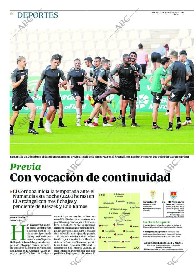 ABC CORDOBA 18-08-2018 página 60