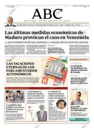 ABC MADRID 19-08-2018 página 2