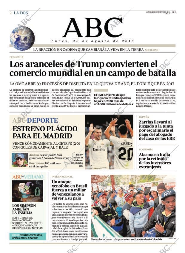 ABC MADRID 20-08-2018 página 2