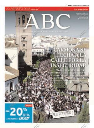 ABC SEVILLA 22-08-2018 página 1