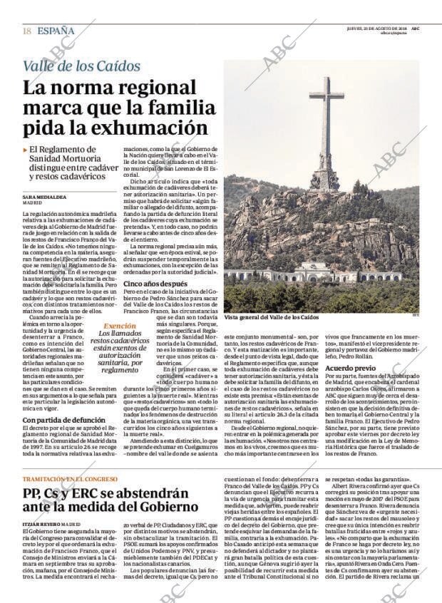 ABC MADRID 23-08-2018 página 18