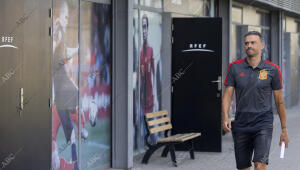 Rueda de prensa del seleccionador español de futbol Luis Enrique