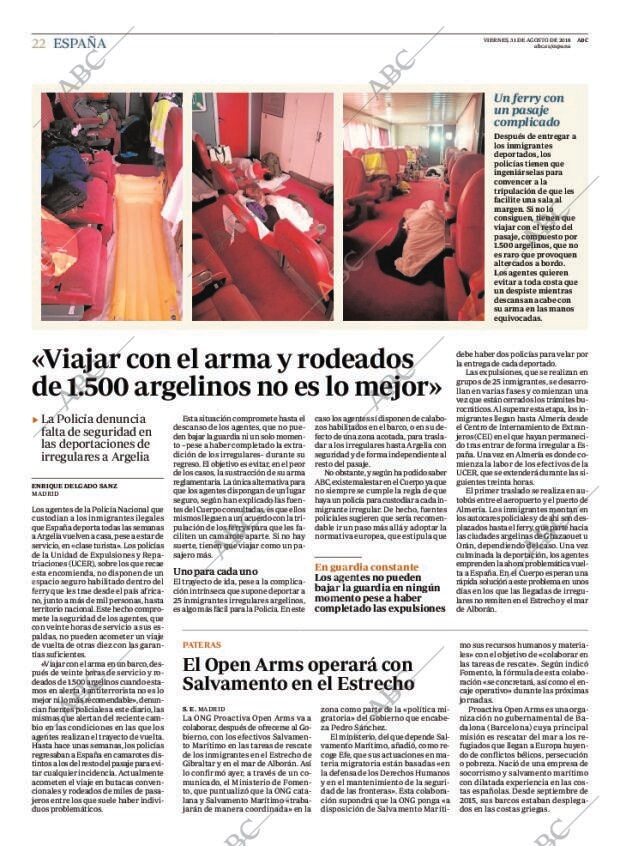 ABC MADRID 31-08-2018 página 22
