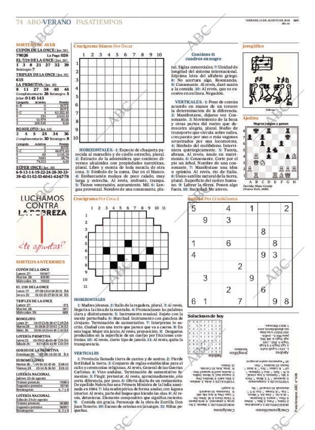 ABC MADRID 31-08-2018 página 74