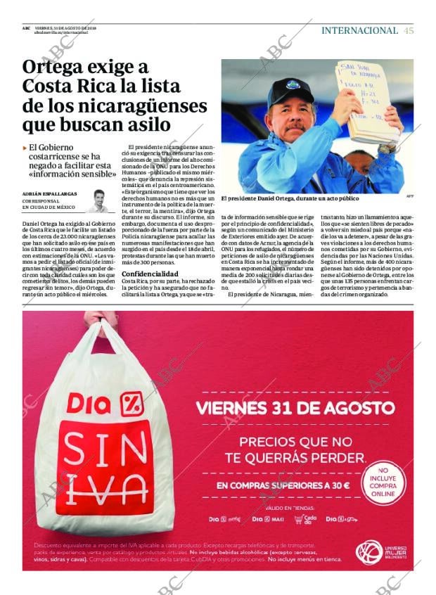 ABC SEVILLA 31-08-2018 página 45