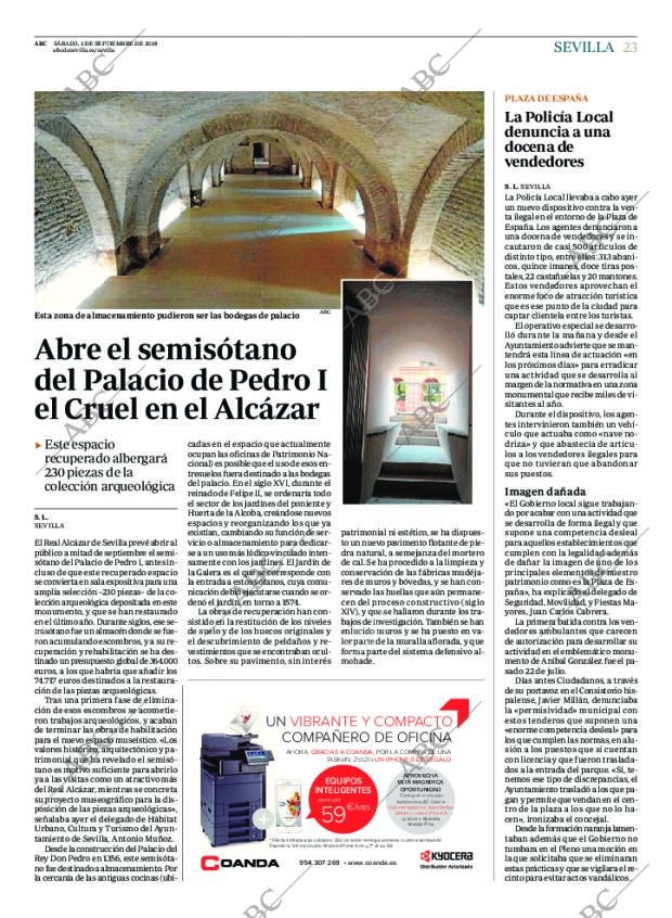ABC SEVILLA 01-09-2018 página 23