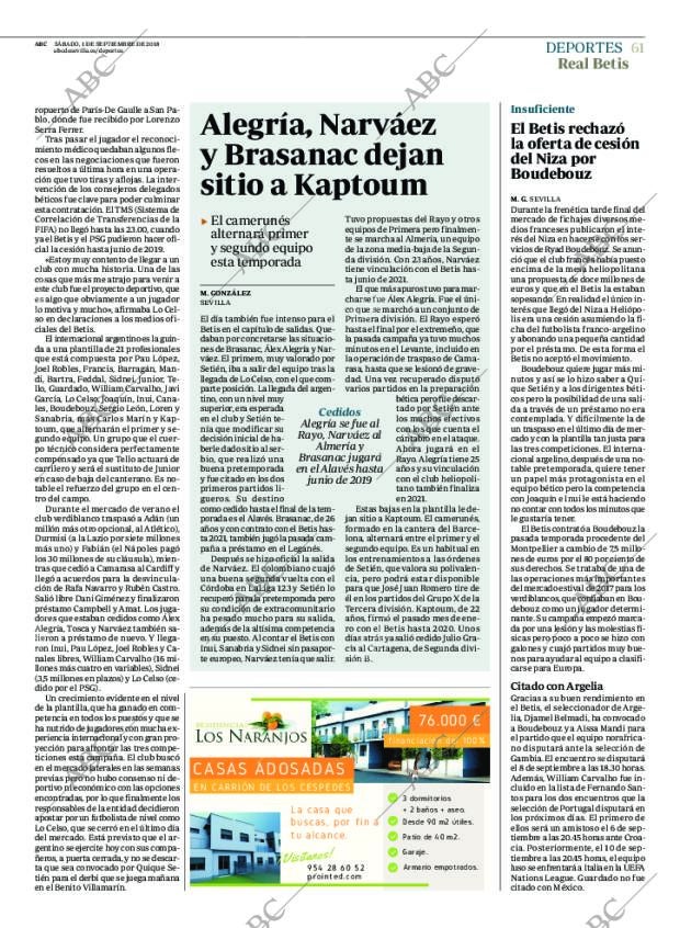 ABC SEVILLA 01-09-2018 página 61