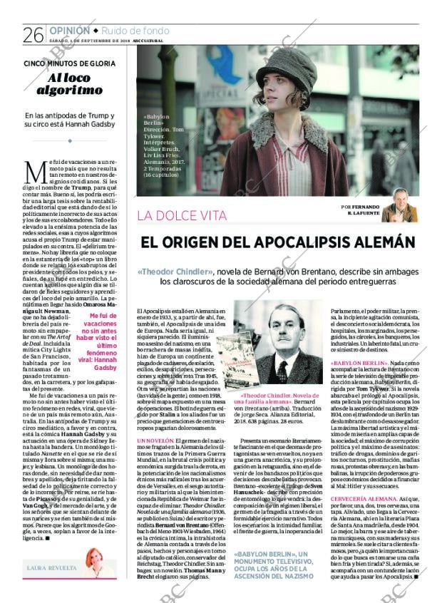 CULTURAL MADRID 01-09-2018 página 26