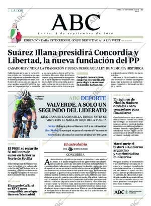 ABC MADRID 03-09-2018 página 2