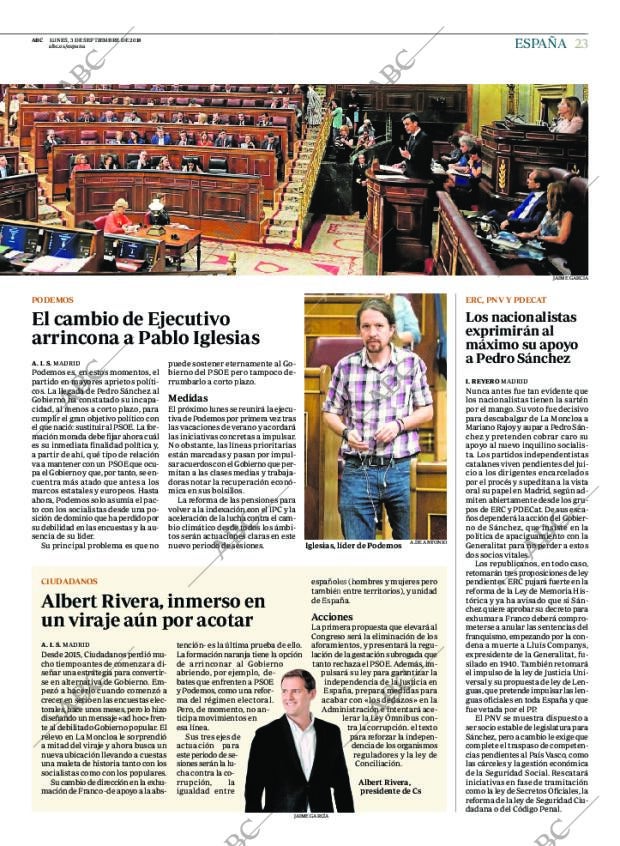 ABC MADRID 03-09-2018 página 23