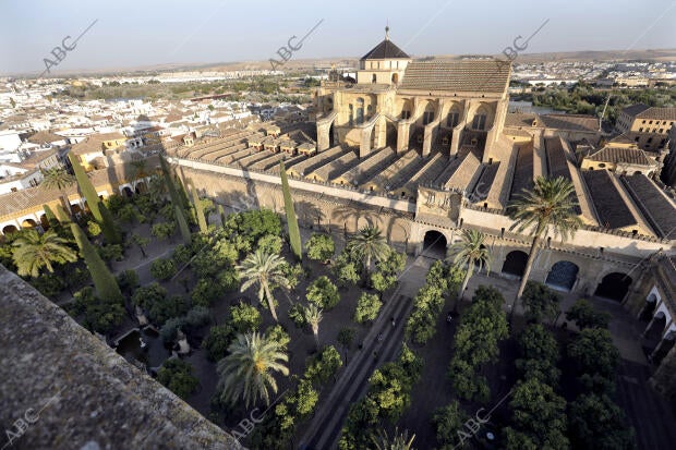 el patio de los Naranjos de la mezquita Catedral