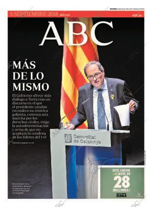 ABC MADRID 05-09-2018