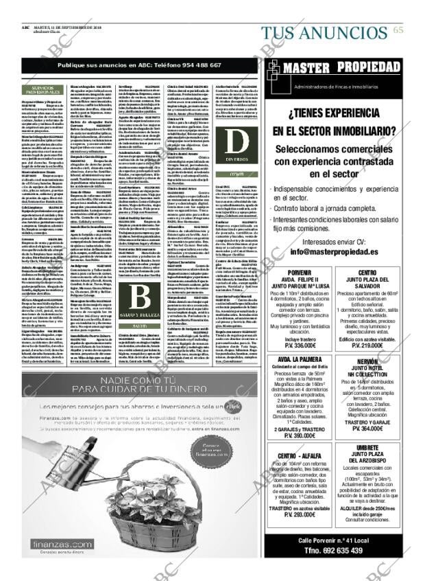ABC SEVILLA 11-09-2018 página 65