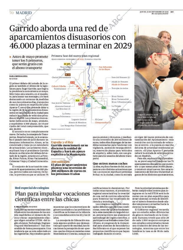 ABC MADRID 13-09-2018 página 70