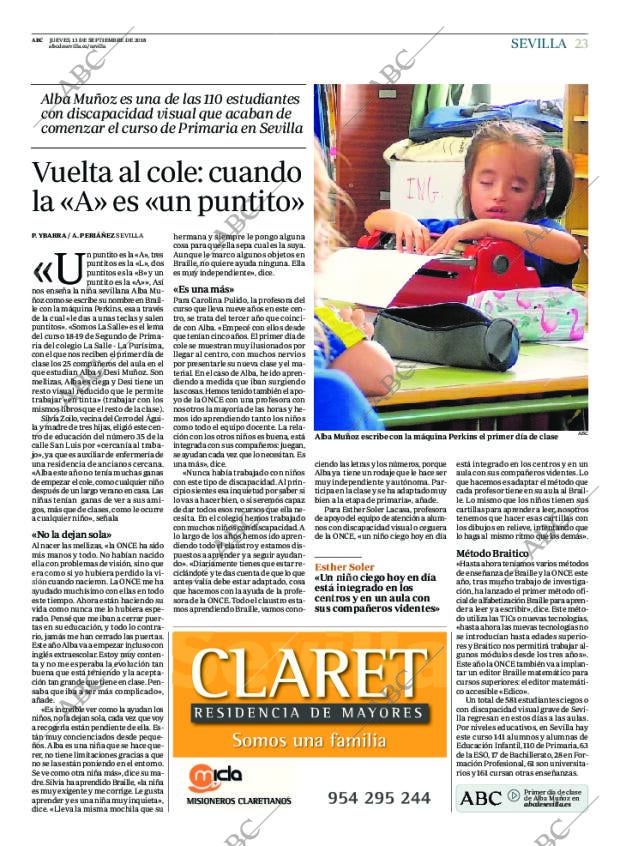 ABC SEVILLA 13-09-2018 página 23