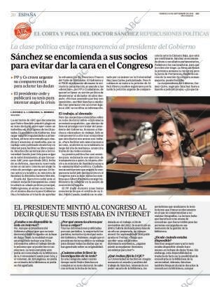 ABC MADRID 14-09-2018 página 20