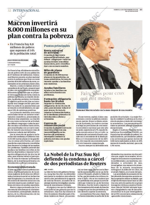 ABC MADRID 14-09-2018 página 32