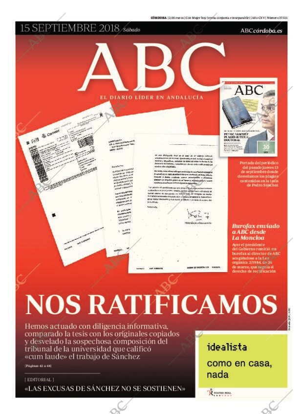 ABC CORDOBA 15-09-2018 página 1