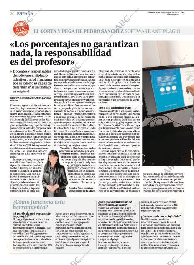 ABC MADRID 15-09-2018 página 20