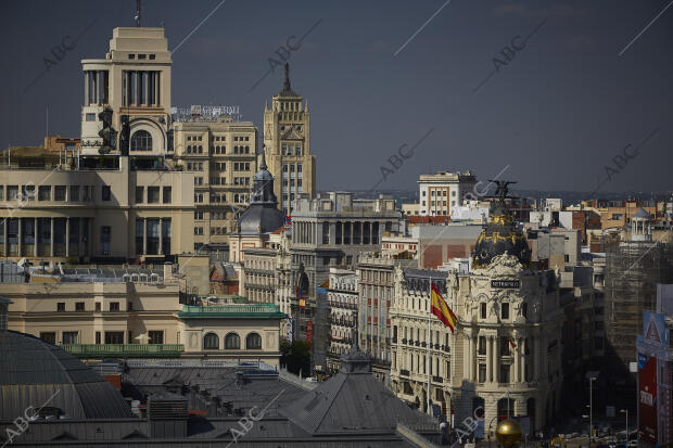 En la imagen, el edificio Metrópolis en Alcalá con Gran Vía