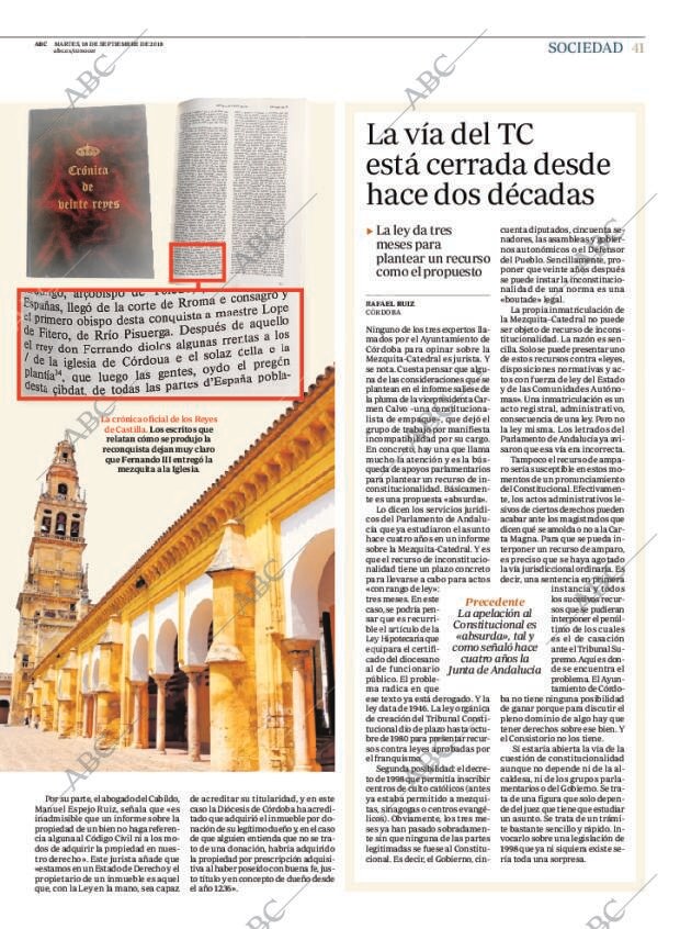 ABC MADRID 18-09-2018 página 41