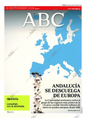 ABC SEVILLA 18-09-2018 página 1