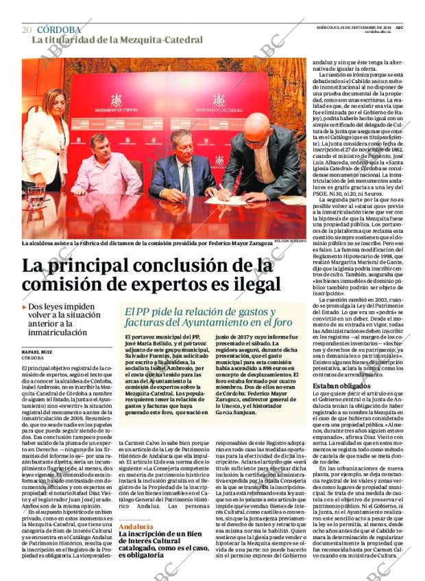 ABC CORDOBA 19-09-2018 página 20