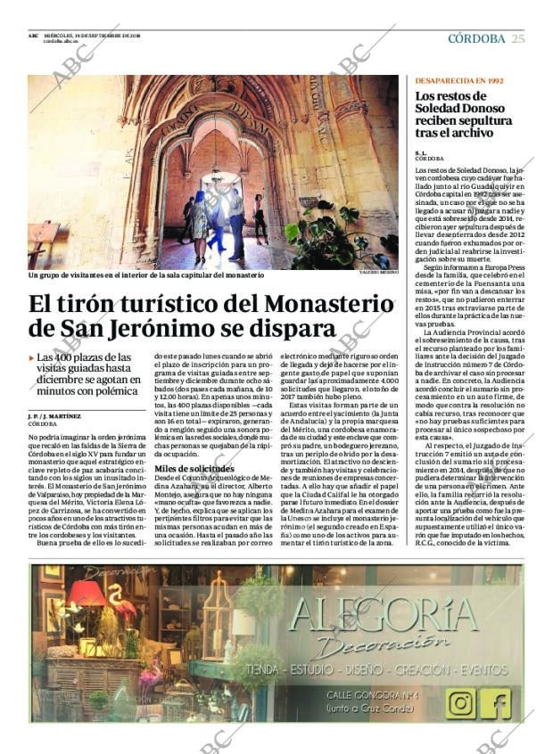 ABC CORDOBA 19-09-2018 página 25