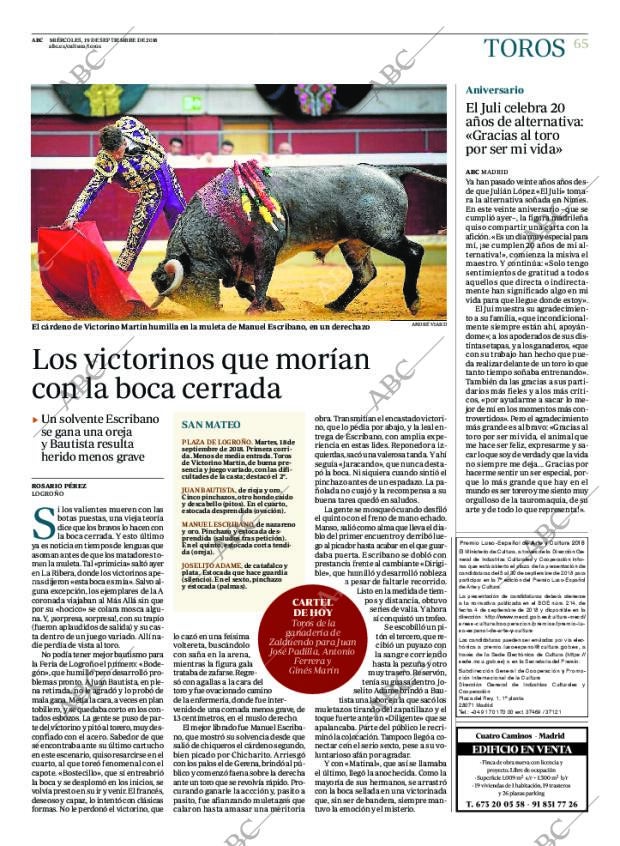 ABC CORDOBA 19-09-2018 página 65