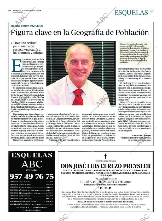 ABC CORDOBA 19-09-2018 página 67