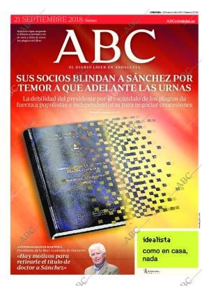 ABC CORDOBA 21-09-2018 página 1
