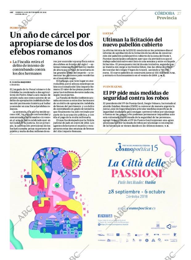 ABC CORDOBA 21-09-2018 página 27