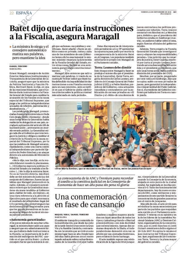 ABC MADRID 21-09-2018 página 22