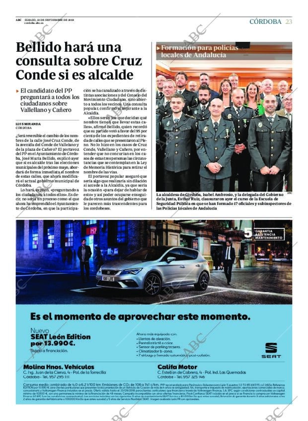 ABC CORDOBA 22-09-2018 página 23