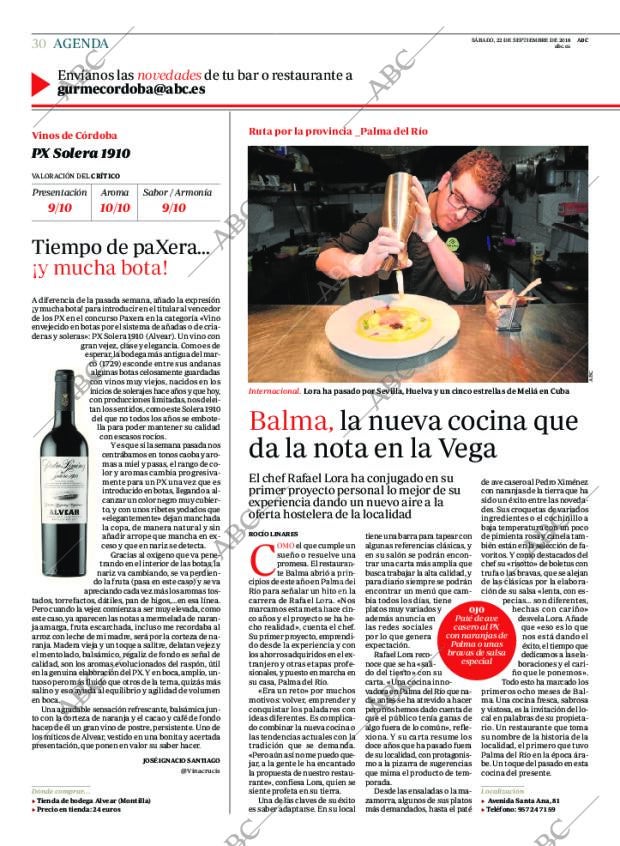 ABC CORDOBA 22-09-2018 página 30